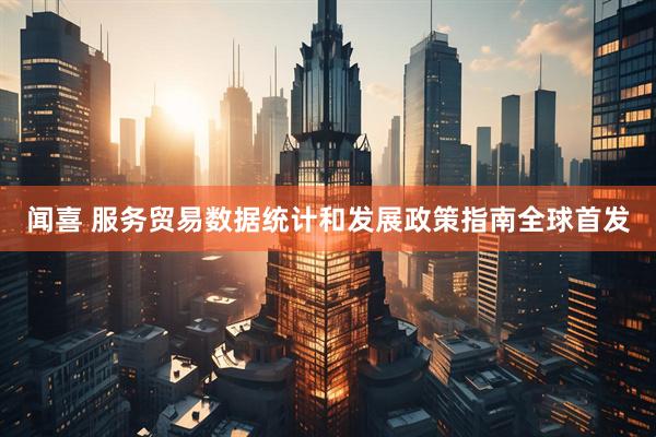 闻喜 服务贸易数据统计和发展政策指南全球首发