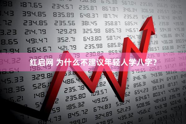 红启网 为什么不建议年轻人学八字？
